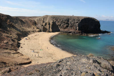 playa Papagayo a Lanzarote